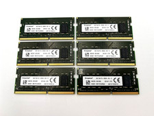 Lot of 6 - 8GB 1Rx8 DDR-4 3200AA MHZ SODIMM Kingston K6VDX7-MIE
