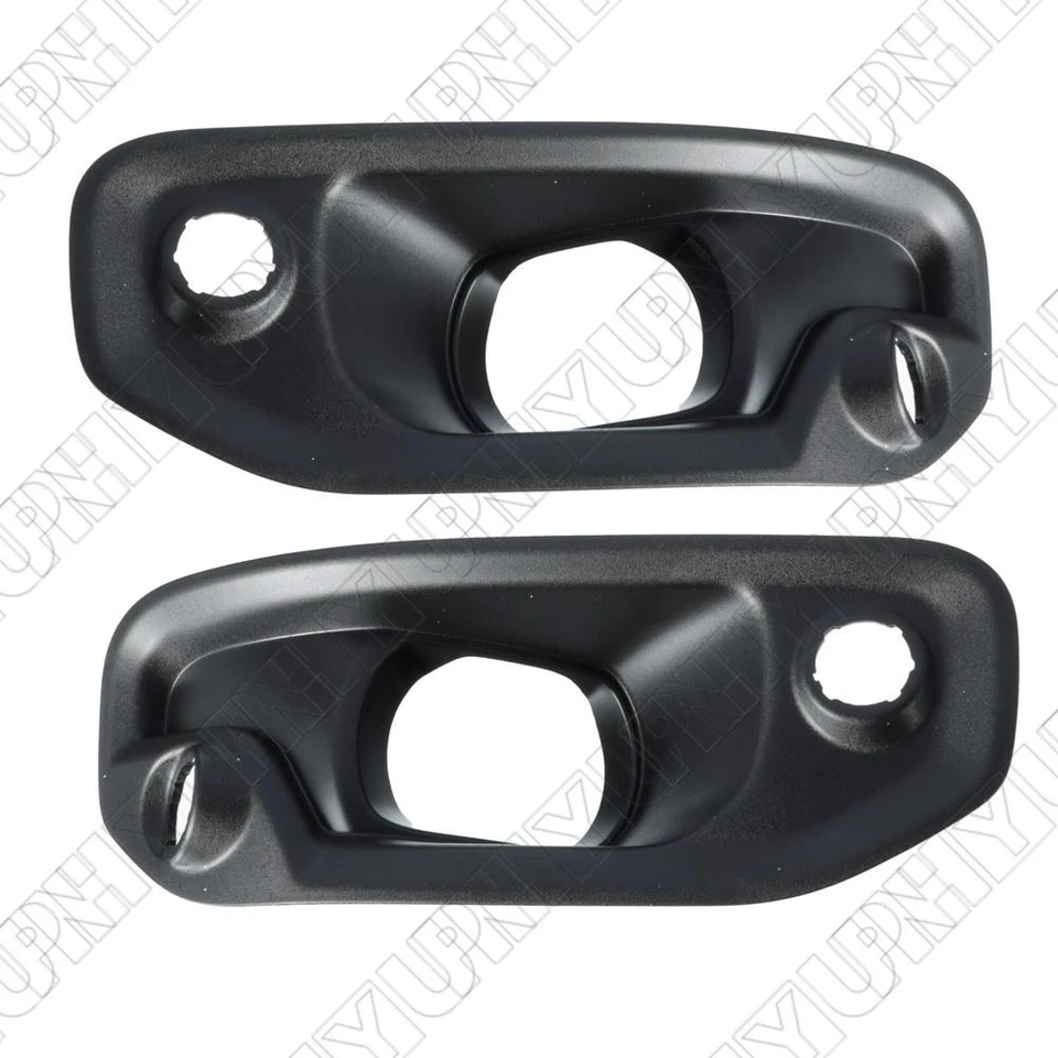 Pair New Right & Left Fog Lamp Light Bezel Kit 68318117AB For 2019-2024 Ram 1500 - Image 4 of 4
