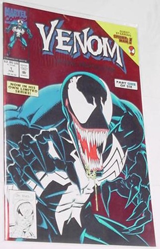 Venom Lethal Protector 1 NM Spider-Man Mark Bagley David Michelinie 1st Print