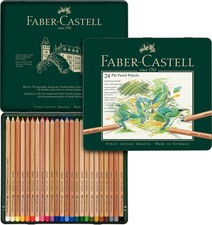 Faber-Castell Colored Pencils 24 Count Assorted