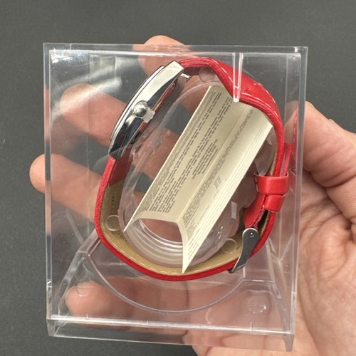 Vintage Betty Boop Uhr rotes Lederarmband - Bild 9 von 10