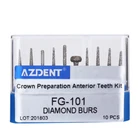 Dental FG Diamond Burs Set Crown and Bridge Preparation Anterior Teeth FG-101