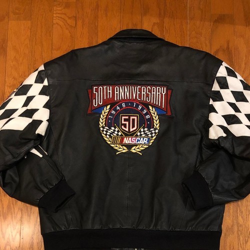 NASCAR 50th Anniversary Leather Jacket 