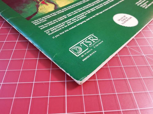 S1 Grab des Grauens - (Fünftdruck) - TSR - Vintage - D&D - Bild 5 von 17