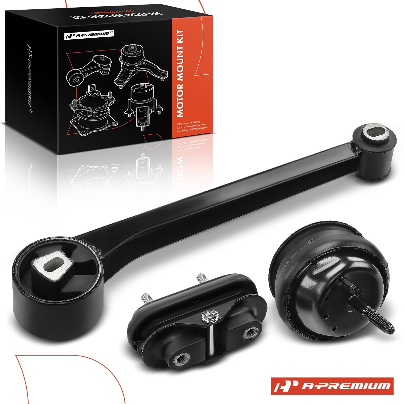 3x Engine Motor Mount & Transmission & Torque Strut Mount for Buick Lucerne DTS