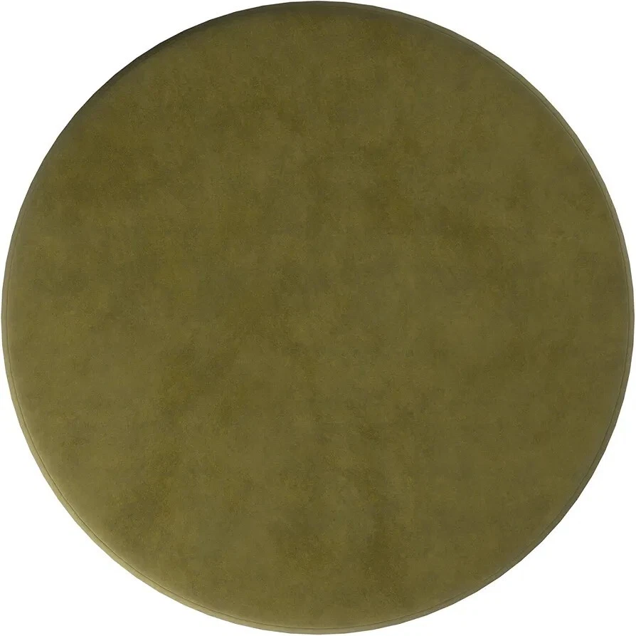 Howard Elliott Replacement Ottoman Slipcover 36" Bella Moss Rare Color Slipcover - Image 4 of 4