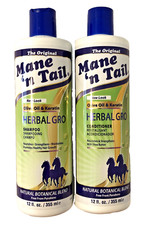 Mane n Tail Herbal Gro Olive Oil & Keratin Sh...