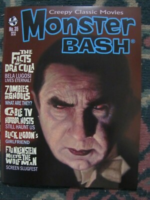 Monster Bash # 35 Uncirculated Facts of Dracula & Frankenstein Meets the Wolfman