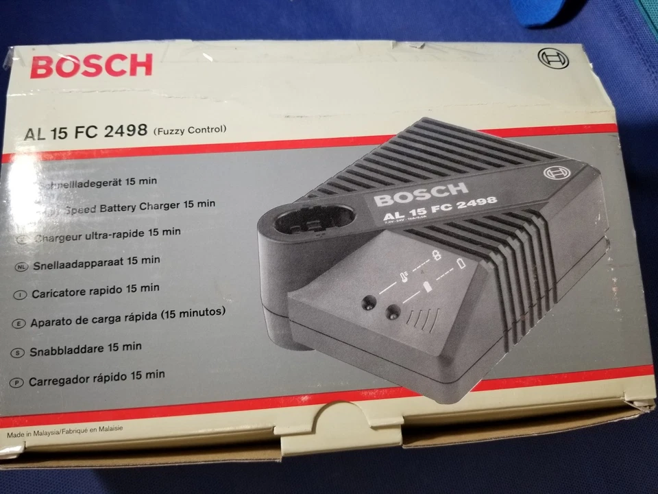 NEW BOSCH BC016 BATTERY CHARGER 15MIN 10AMP 7.2V-14.4V AL 15 FC 2398 - Image 2 of 4