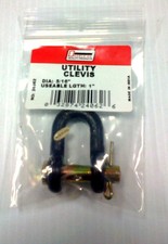 (1) NEW, 5/16" x 1" Utility Clevis 24062 Double HH -Heavy Duty - 1,500 Lb. Cap.