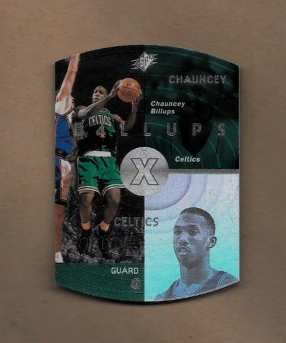 1997-98 SPx Chauncey Billups Hologram Card #3 Hall of Fame! Boston Celtics NM/MT