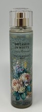 1 BATH  BODY WORKS DRESSED IN WHITE FINE FRAGRANCE MIST BODY SPRAY 8OZ LARGE