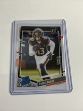 2023 Panini Donruss Clearly Tyler Scott #89 Rated Rookie Chicago Bears NFL RC