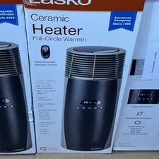 Lasko Ceramic Heater Full Circle, Warm Warmth
