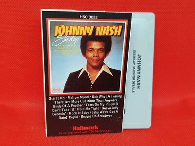 Johnny Nash - Stir It Up (1989) Cassette RARE (VG+)