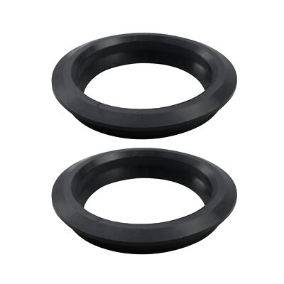 2 Pack 3'' Flexible Rubber Tank Adapter (Bulkhead), Flexible Pipe-to-Tank Seal...