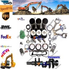 3TNV82A 3D82AE Overhaul Rebuild Kit Crankshaft Connecting Rod For Yanmar Engin
