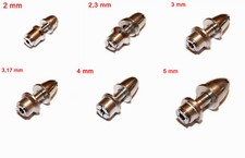 ✅ 2mm 2,3mm 3mm 3,17mm 4mm 5mm Alu Spinner Motor Welle Spannkonus Mitnehmer