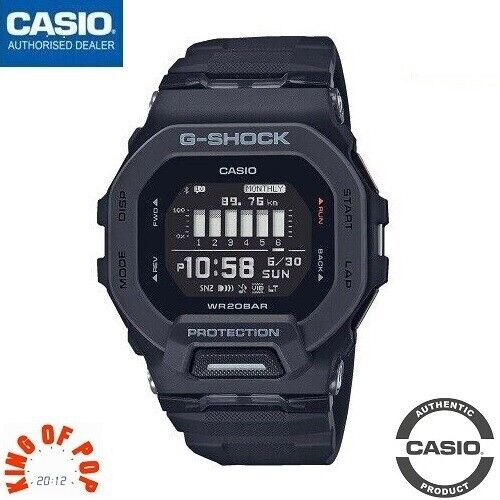Casio G-Shock G-Squad Digital Watch Bluetooth Black Gbd-200 Casio G-Shock G-Squad Digital Watch Bluetooth Black Gbd-200