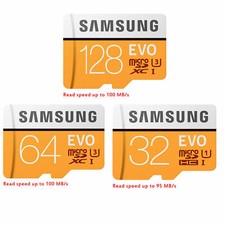 Samsung 64GB 128GB microSD SDHC SDXC EVO TF Class 10 UHS-I Memory Card F/ CCTV