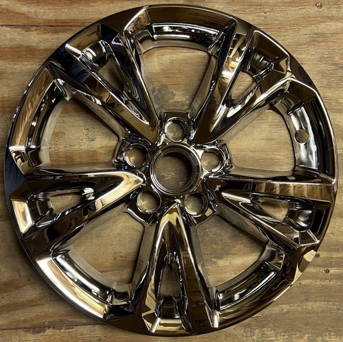 Set Of 4 Chrome Wheel Skins For 2010-2017 Chevy Equinox 17" Alloy Wheels