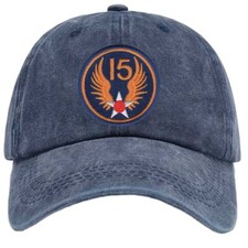 15th Air Force Shoulder Embroidered Hat