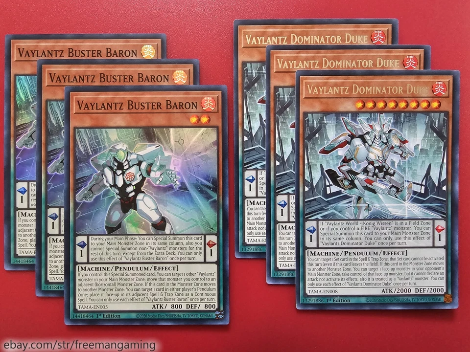 Yugioh Vaylantz Deck 50 Cards TAMA Beyond The Pendulum Complete Tournament Ready - Image 4 of 4