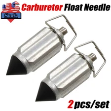 2 Carburetor Float Valve Needle 0118-104 For Kawasaki Honda Suzuki Yamaha Keihin