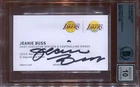 Jeanie Buss Lakers Signed Business Card Beckett Authentic Autograph 10 BAS *0