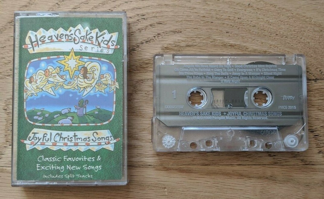 Heaven&rsquo;s Sake Kids Joyful Christmas Songs Cassette | eBay