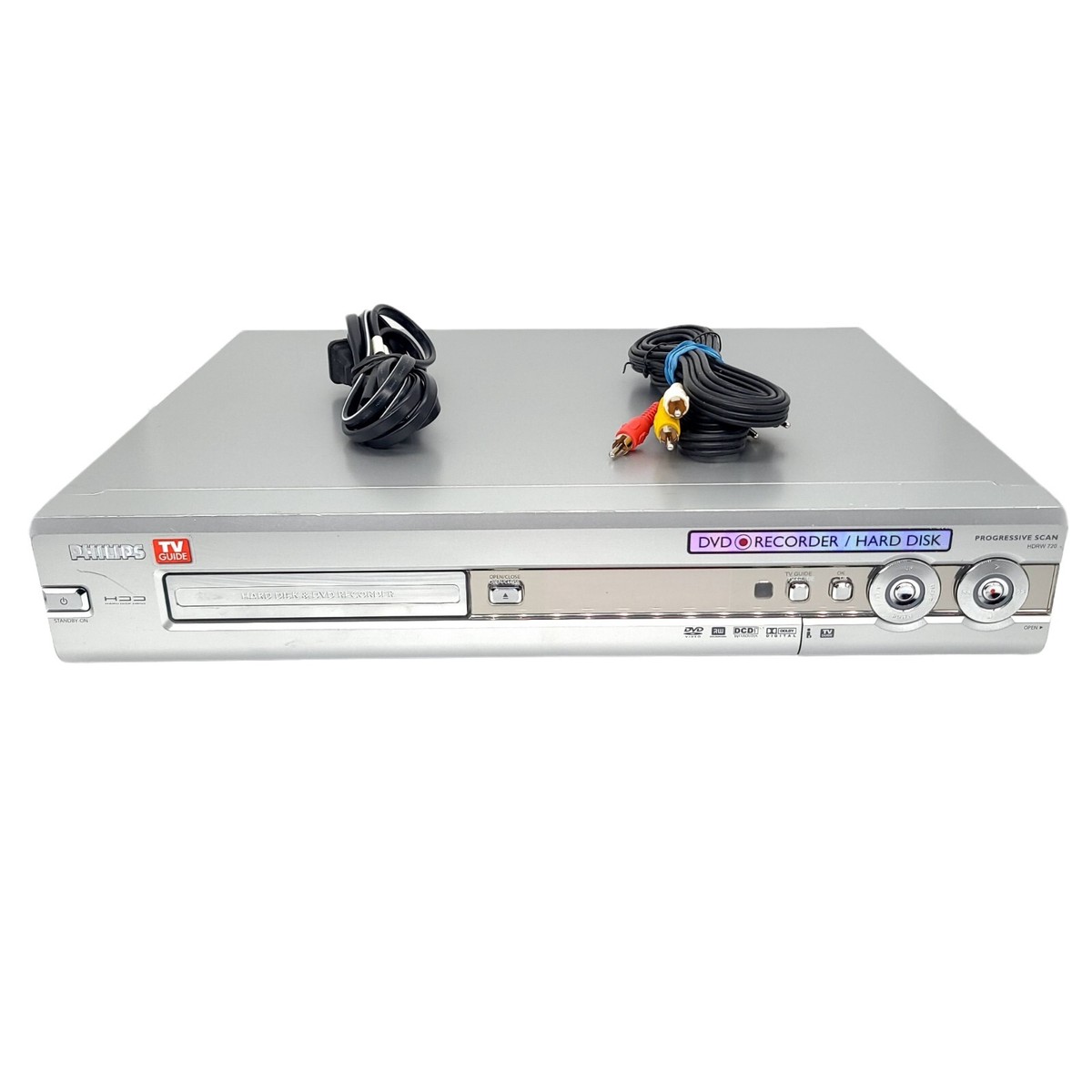 Philips HDRW 720 DVD Hard Disk Recorder Silver Tested No Remote | eBay