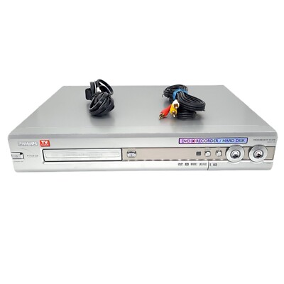 Philips HDRW 720 DVD Hard Disk Recorder Silver Tested No Remote | eBay