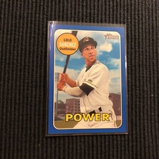 2018 TOPPS HERITAGE MINOR #112 LOLO SANCHEZ *BLUE BORDER #17/99*  POWER