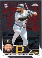 2023 Topps Chrome #67 Canaan Smith-Njigba RC Pittsburgh Pirates