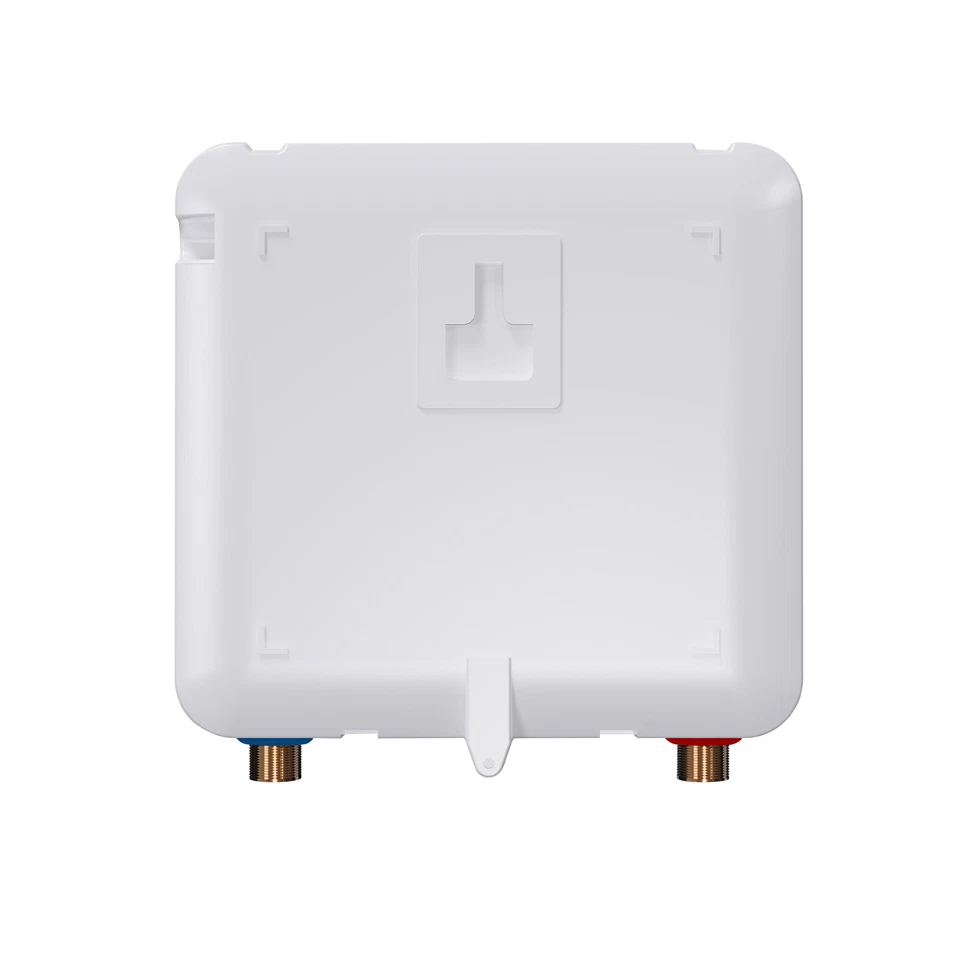 Calentador de agua eléctrico 110V sin tanque bajo demanda con control remoto con pantalla LED 5500W Foto 3 de 4