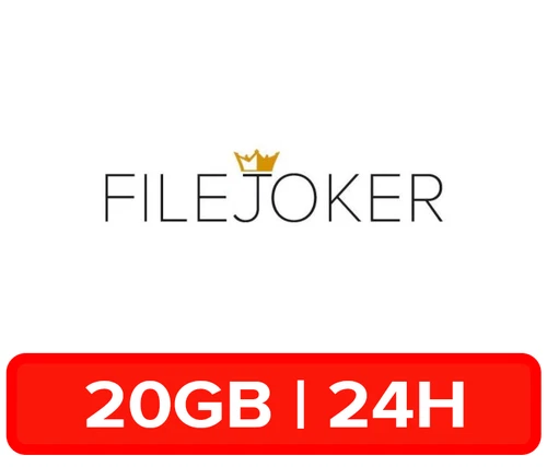FILEJOKER PREMIUM 20GB FILEJOKER ACCOUNT 24H