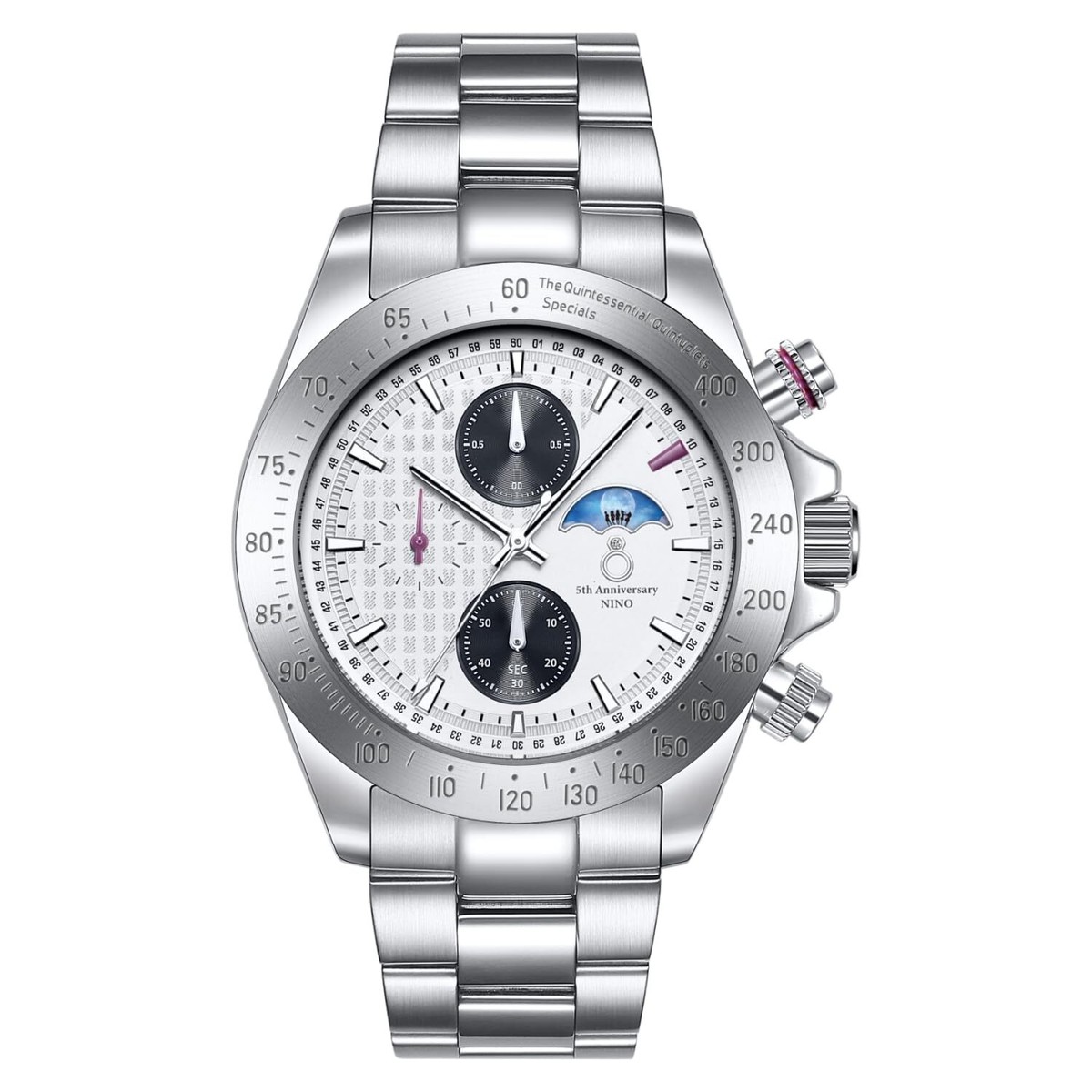 Kazuhiko Nakano様0814 The Quintessential Quintuplets White Wedding Chronograph