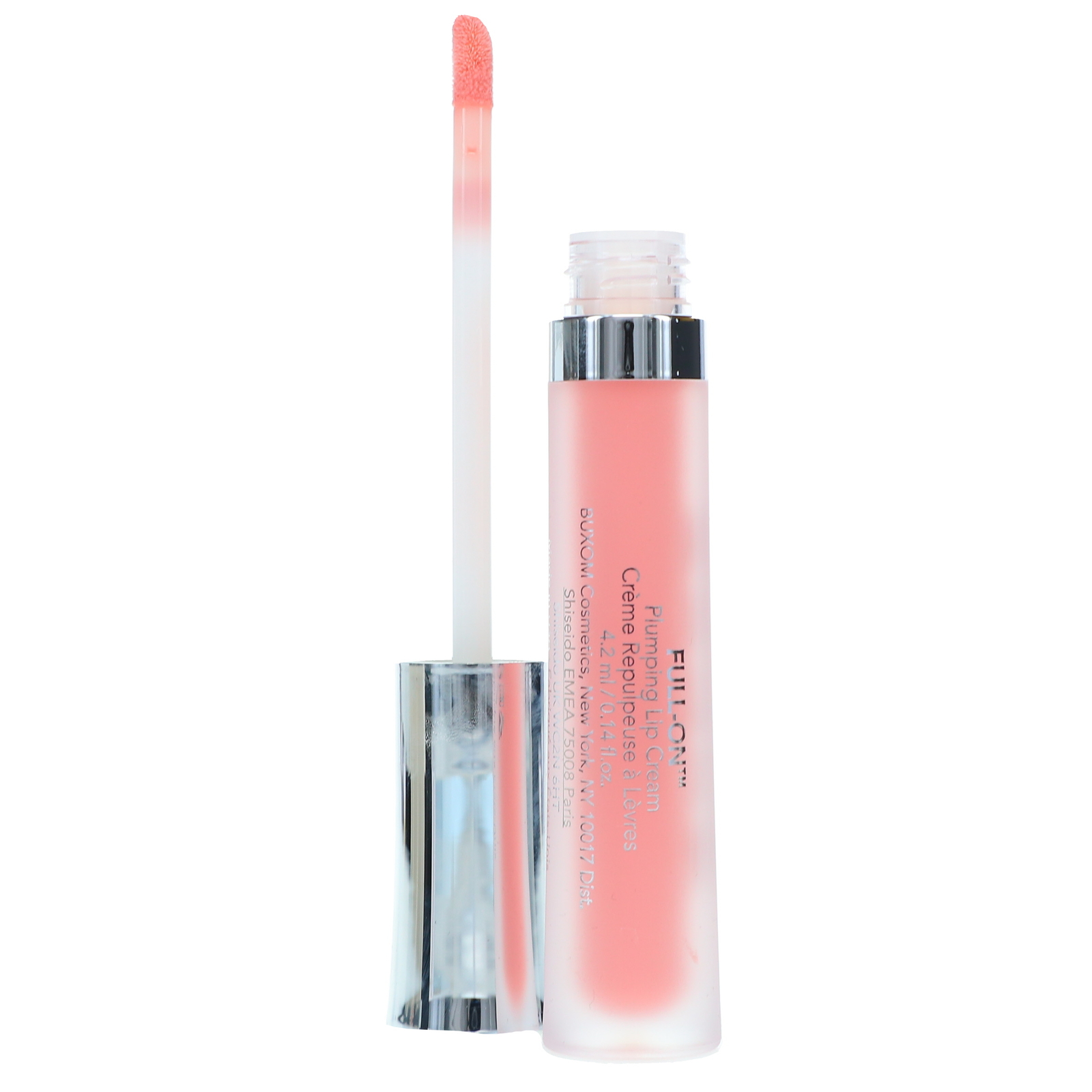 BUXOM FullOn Plumping Lip Cream Gloss White Russian 0.14 oz