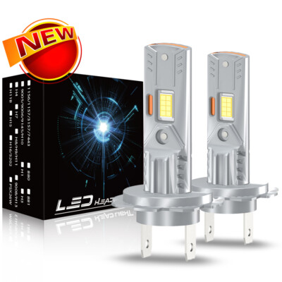 2x H7 LED Headlight Bulbs Canbus Bright For Mercedes E-Class W211 W212 E350 E550
