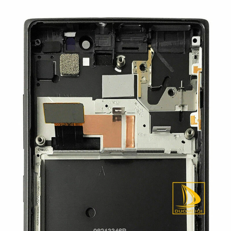 Black For Nokia Lumia 925 LCD Display Digitizer Touch Screen Assembly Frame Part - Image 4 of 4