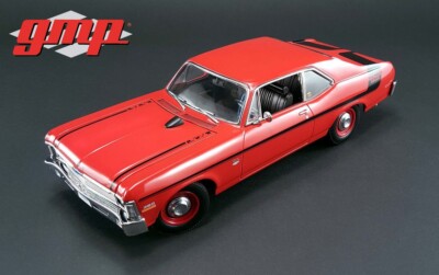 1970 YENKO LT 1 CHEVY NOVA DEUCE 1:18 CRANBERRY RED GMP 18830