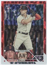 STEELE WALKER 2023 Topps - Red Foilboard /199 - RC #264