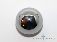 One (1) - 1 1/16 inch Ultra Shiny Chrome Steel Replacement Pinball.