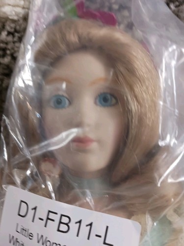 Neu 4er Set Franklin Erbstück kleine Frauen 18 Zoll Porzellanpuppen ~ Meg Amy Beth Jo - Bild 3 von 10
