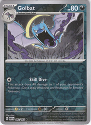 Golbat 042/165 Scarlet & Violet 151 Reverse Holo