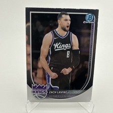 2025-26 Bowman Basketball CHROME BCV-128 Zach LAVine, Sacramento Kings