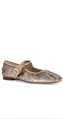 Michaela Ballet Flat in Molten Gold Sam Edelman | eBay
