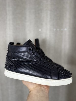 Christian Louboutin Louis Spikes schwarz