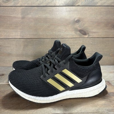 adidas ultraboost 4.0 DNA womens size 8.5 shoes black gold running sneakers