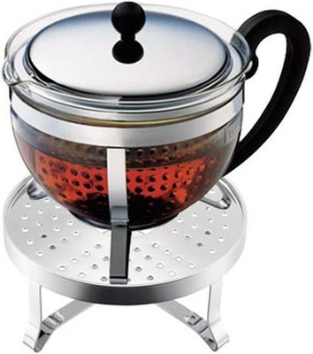Bodum Chambord Set Teebereiter 1,5l Rechaud Kunststofffilter Teekanne K11143 16